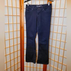 Levi's Curve ID women's low rise demi curve dark wash stretch jeans